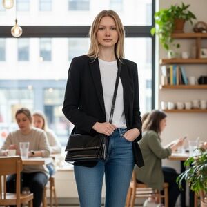 Gucci Black Patent Leather Crossbody